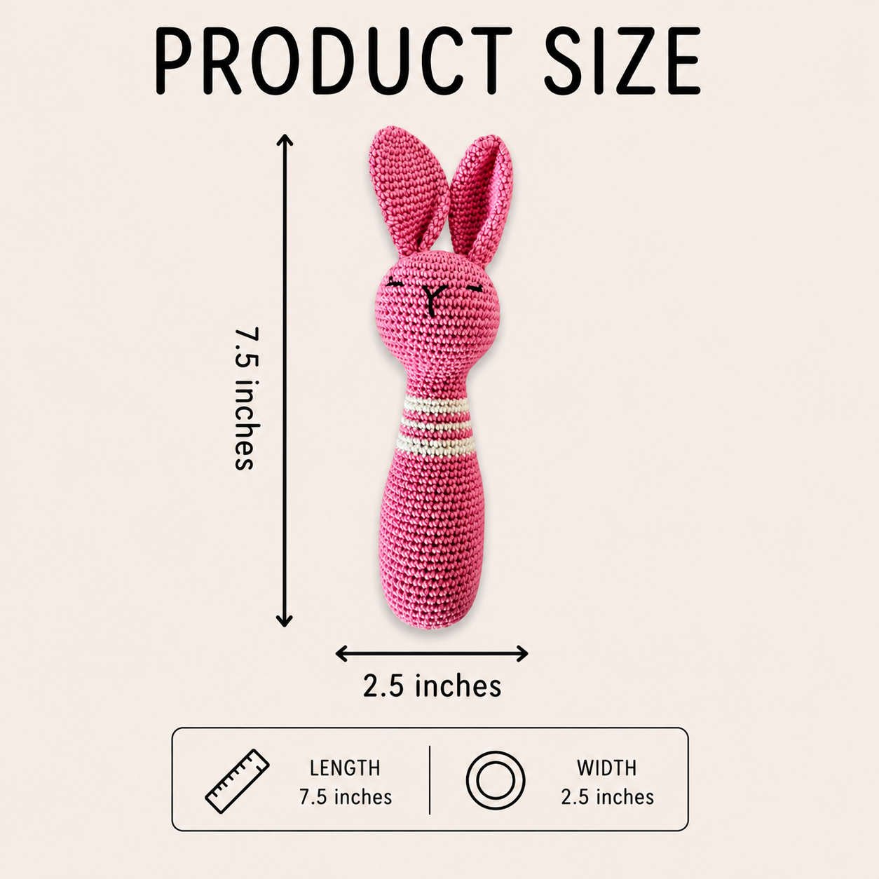 Blossom Bunny Rattle