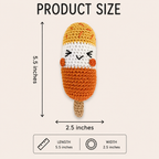 Orange Popsicle Rattle