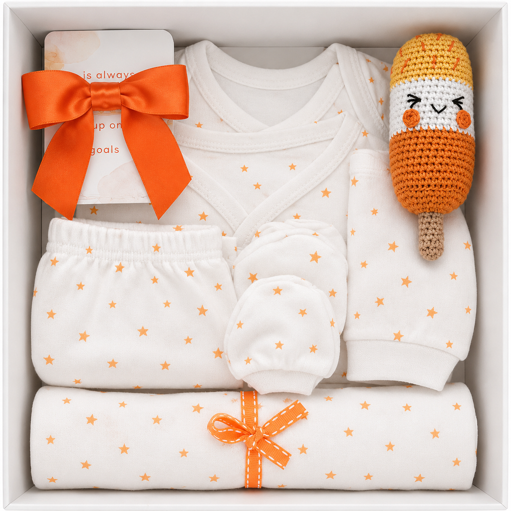 Orange Star Gift Box