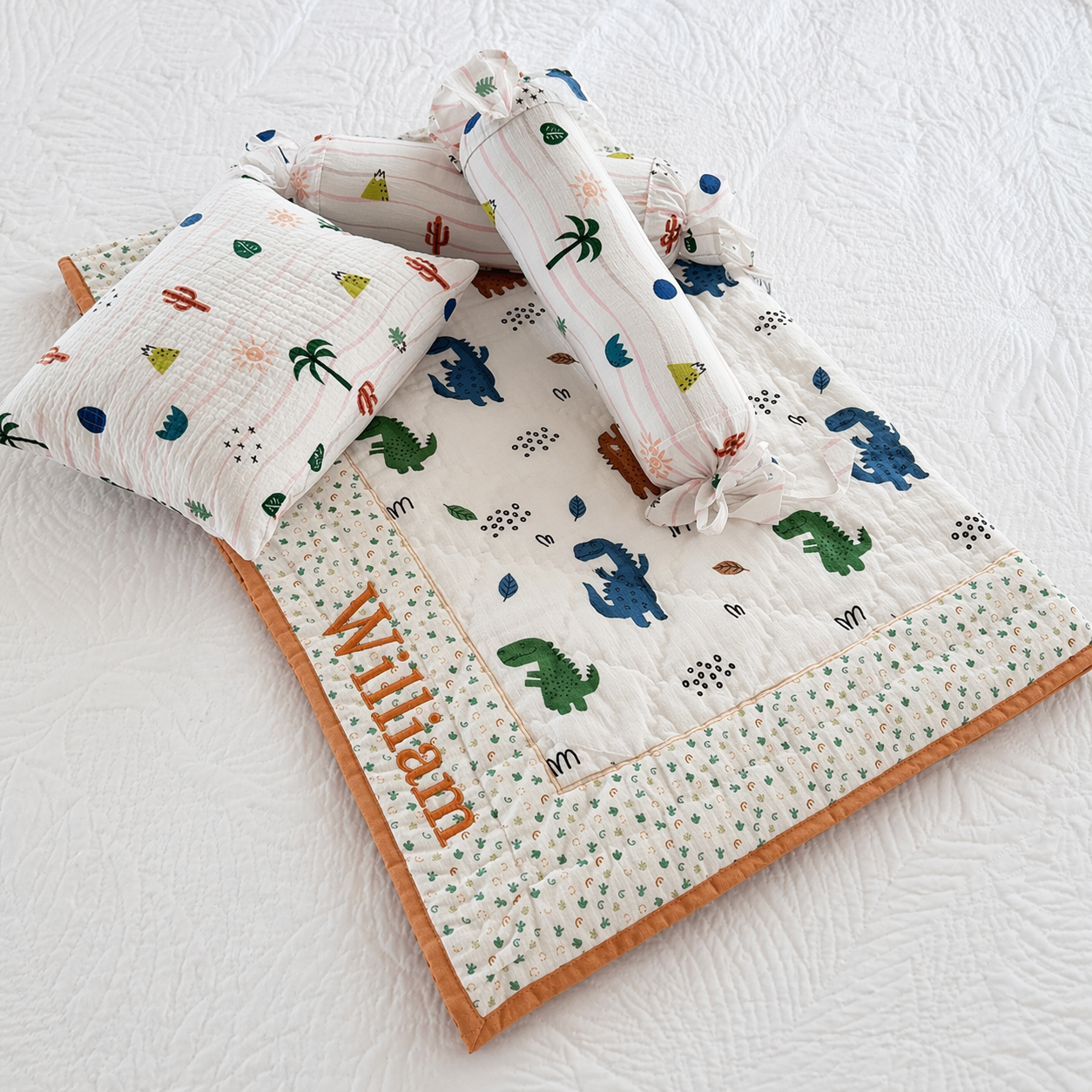 Dino Daze Mini Cot Set