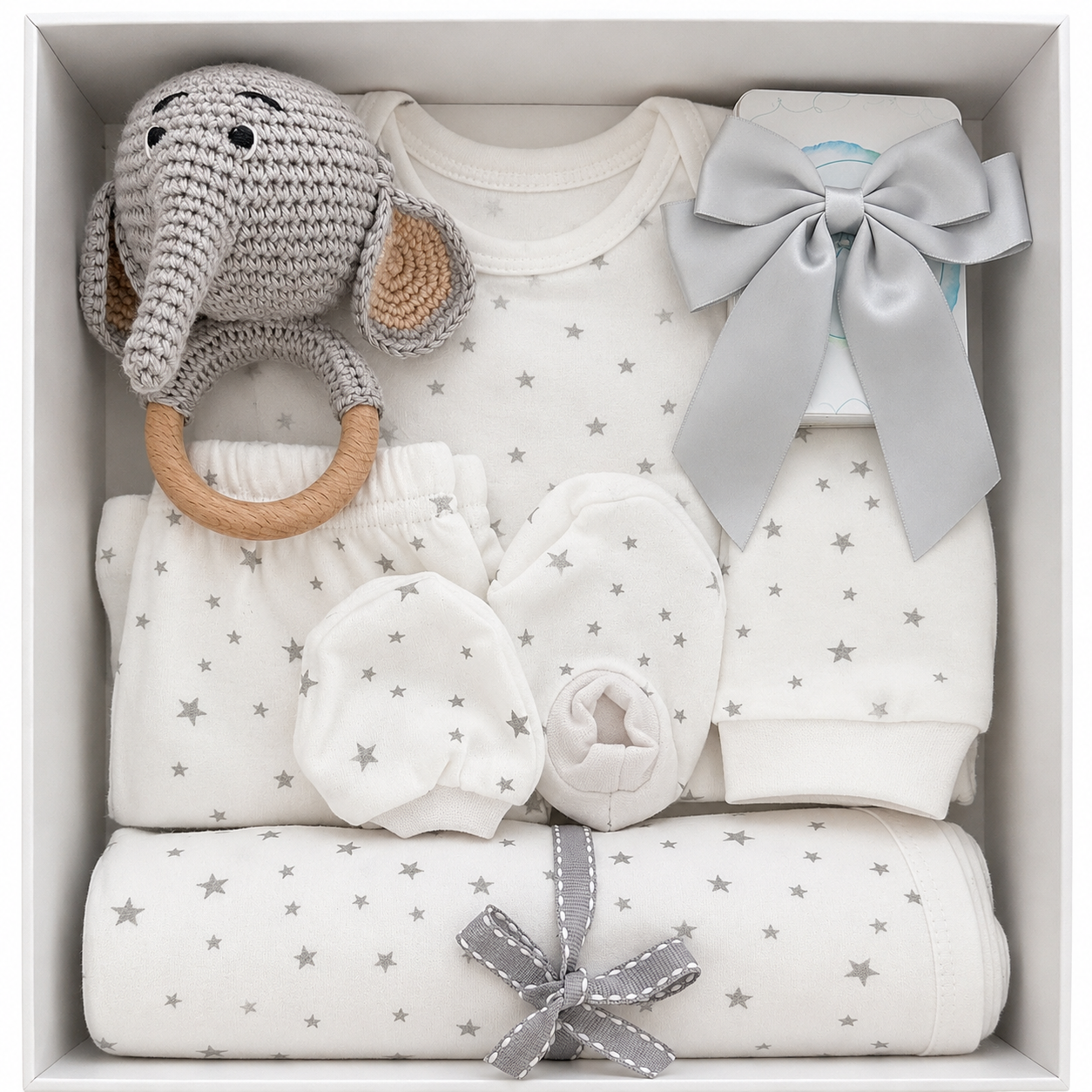 Grey Star Gift Box