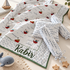Sail Away Mini Cot Set