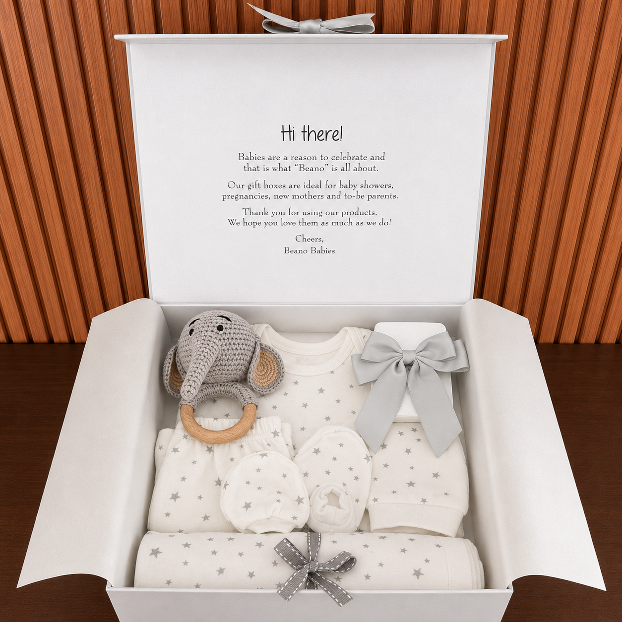 Grey Star Gift Box