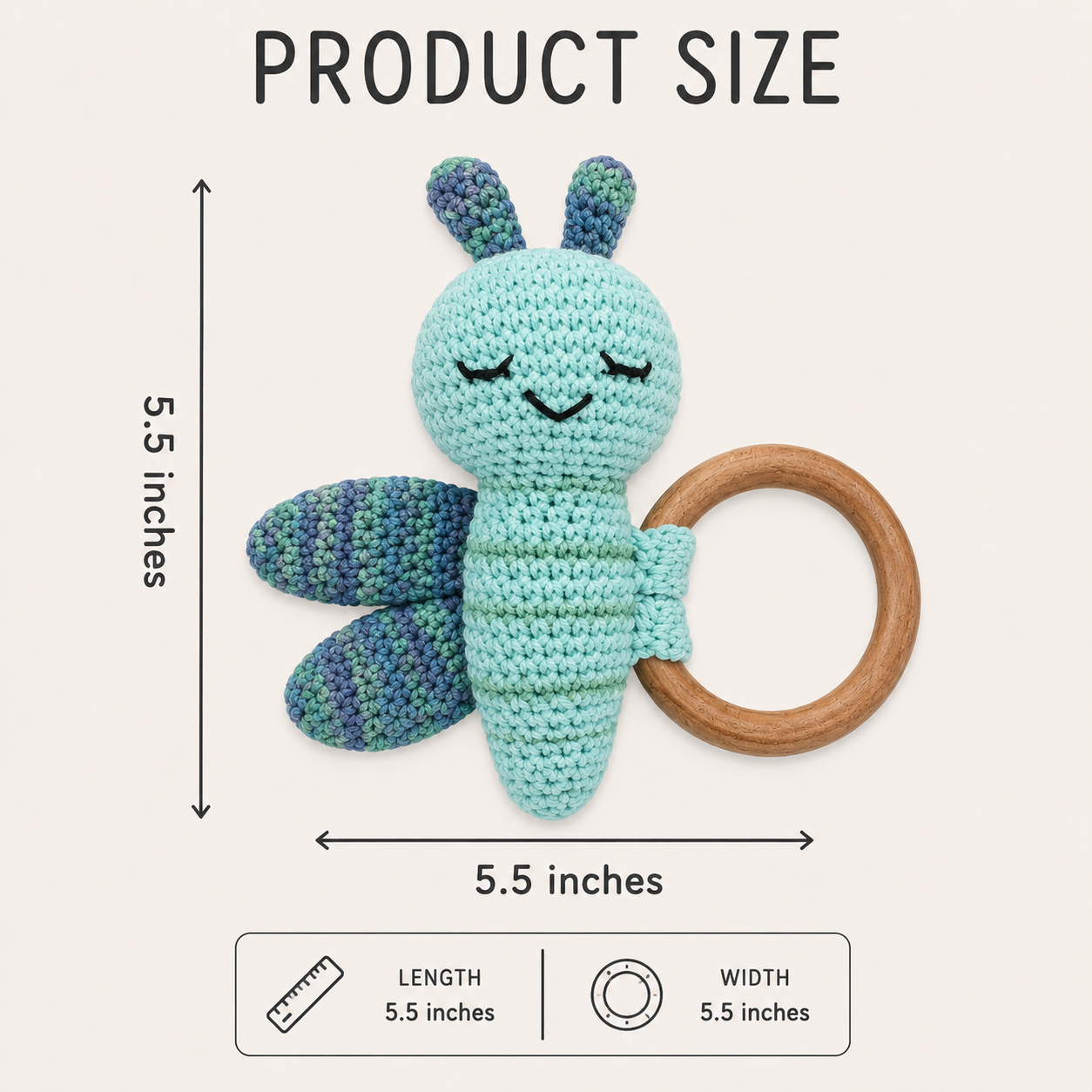 Glitterbug Rattle