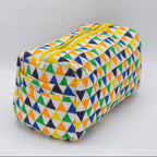 Yellow Triangle Pouch