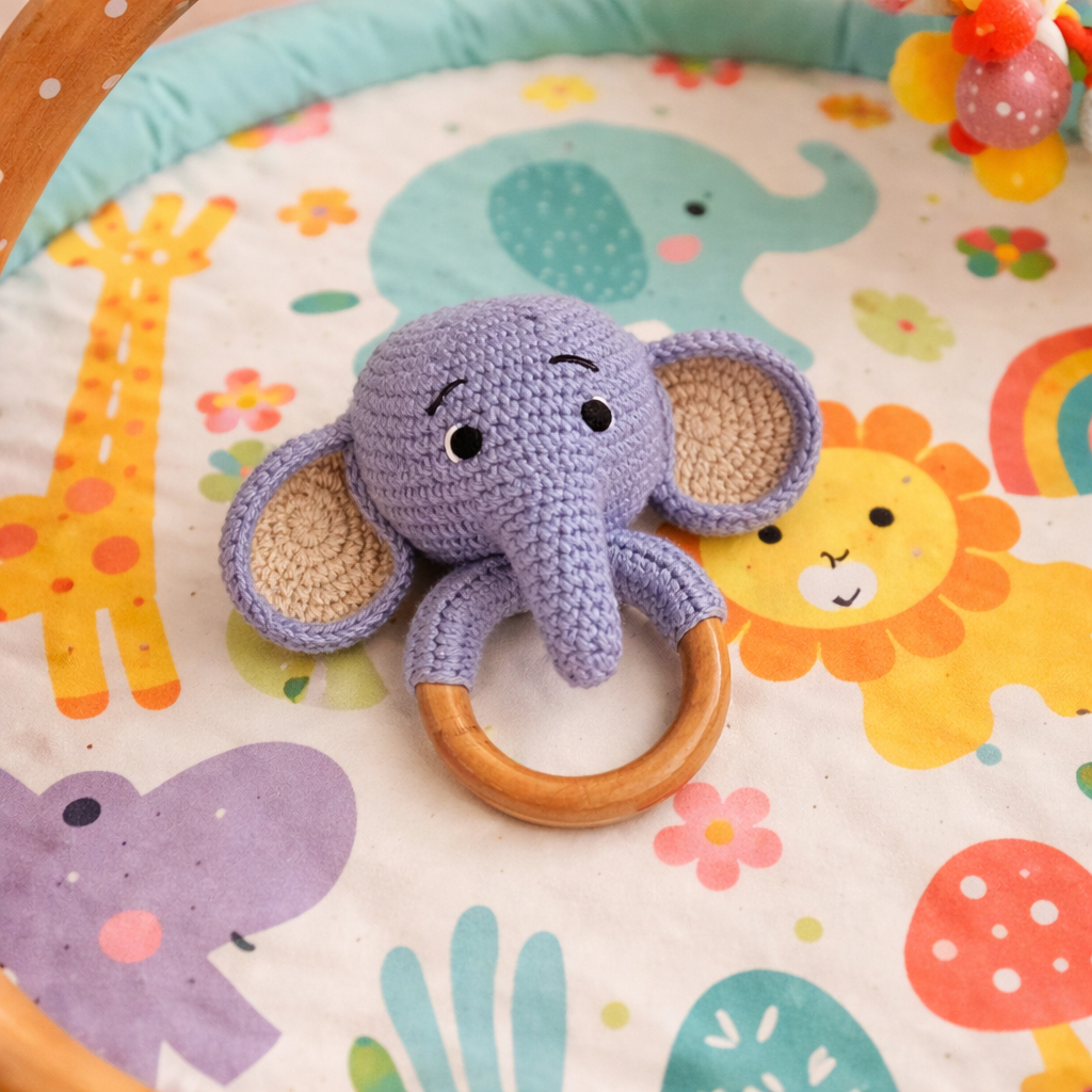 Tiny Tusks Rattle