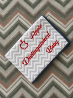 Blue Chevron Mulmul Dohar