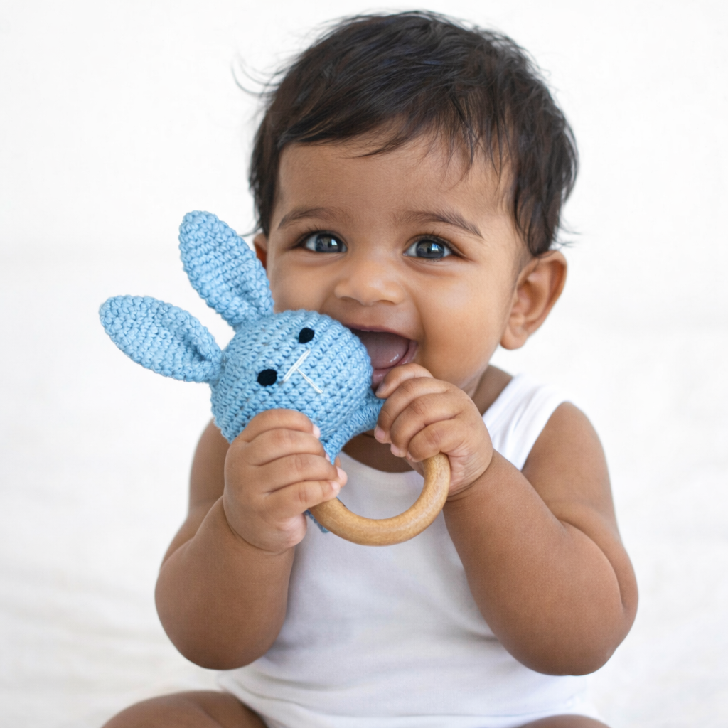 Breezy Bunny Rattle
