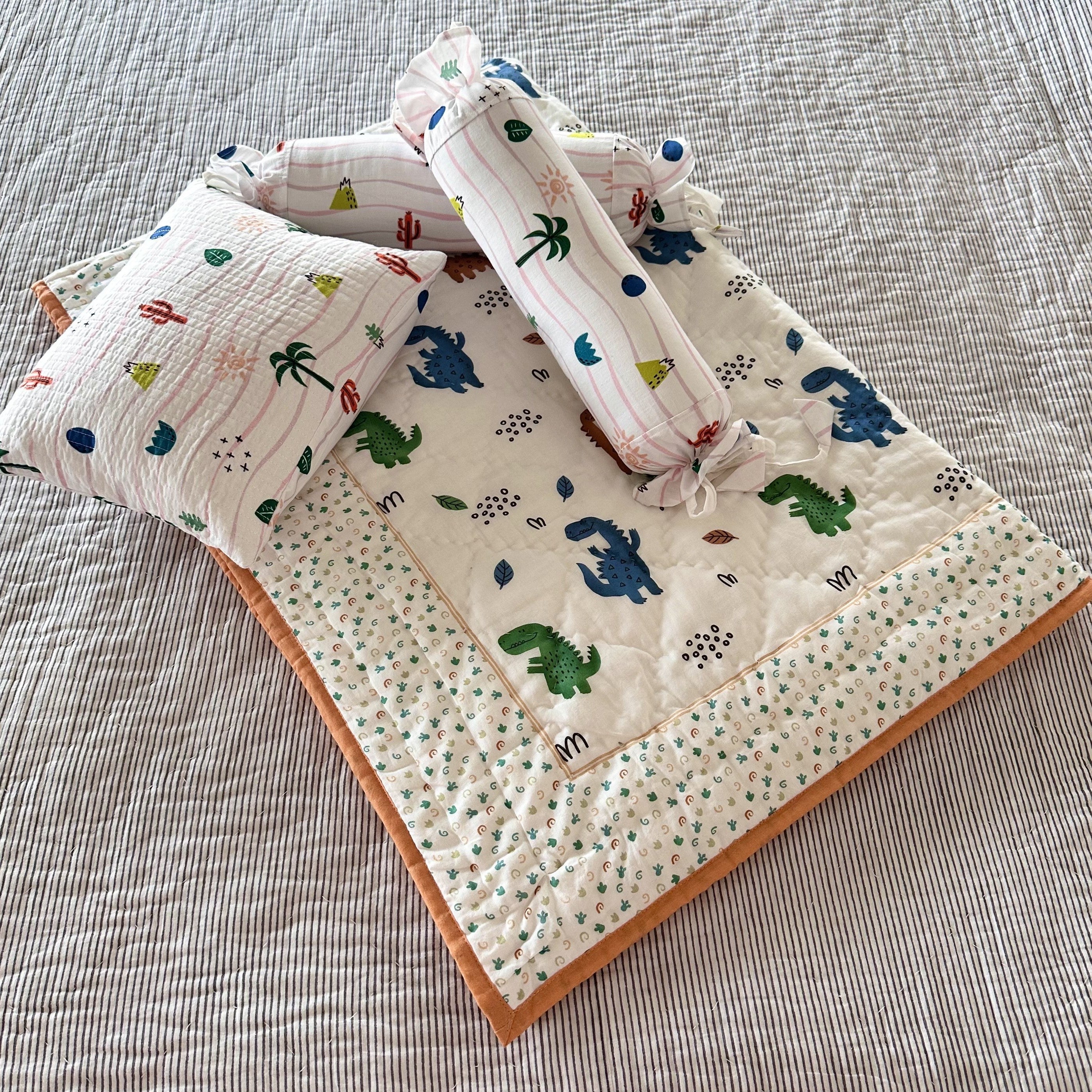 Dino Daze Mini Cot Set