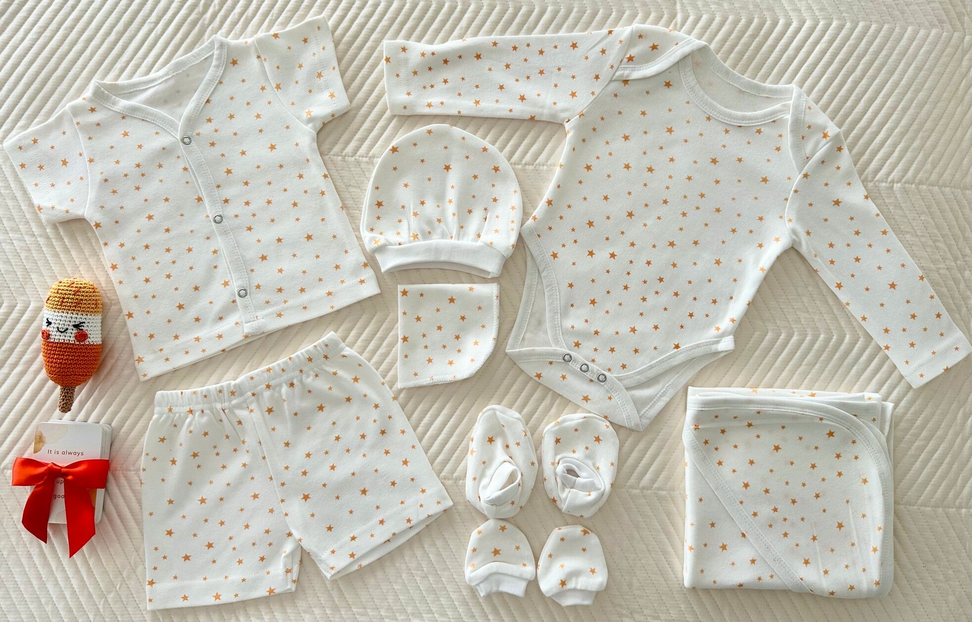 Orange Star Unisex Gift Box