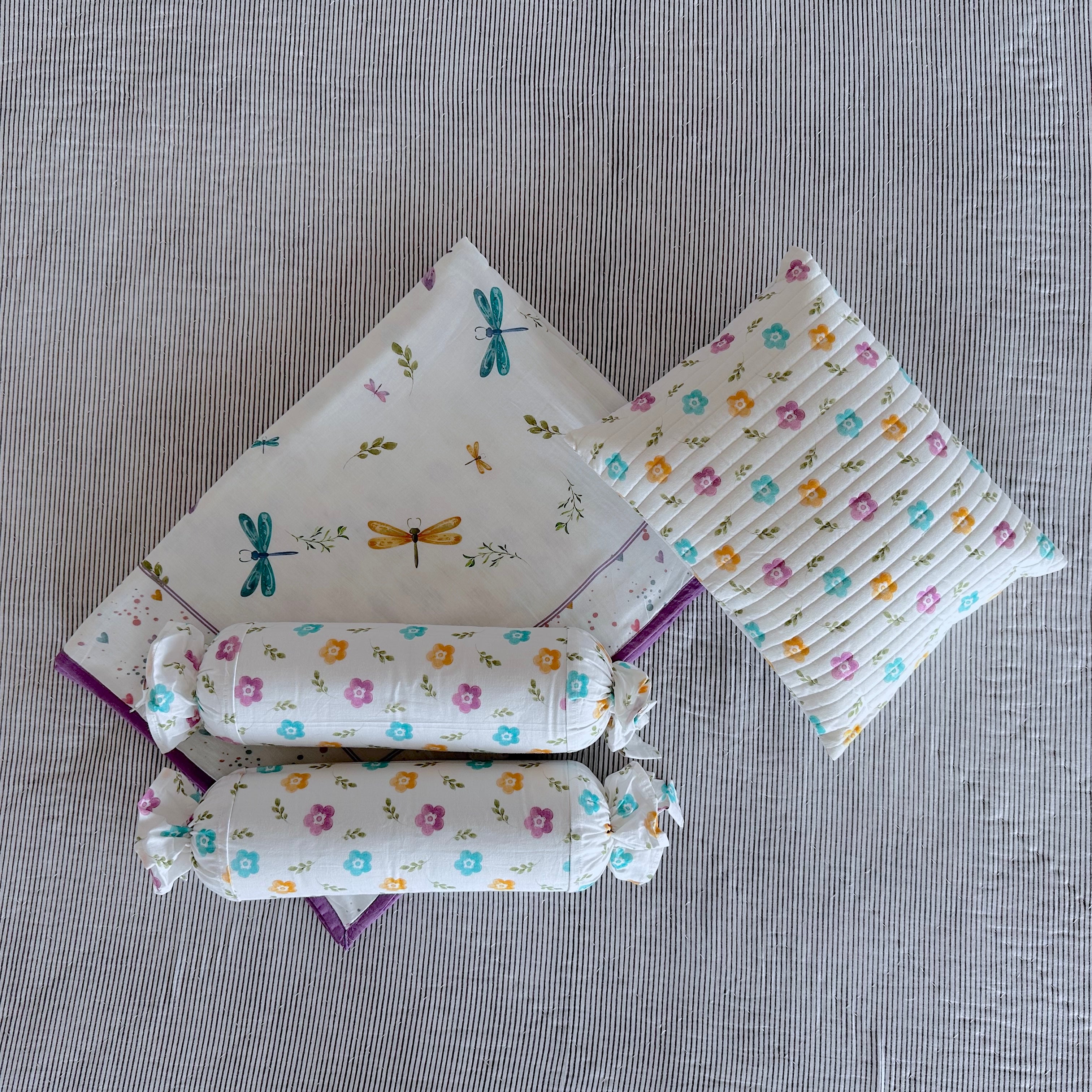 Dancing Dragonfly Mini Cot Set