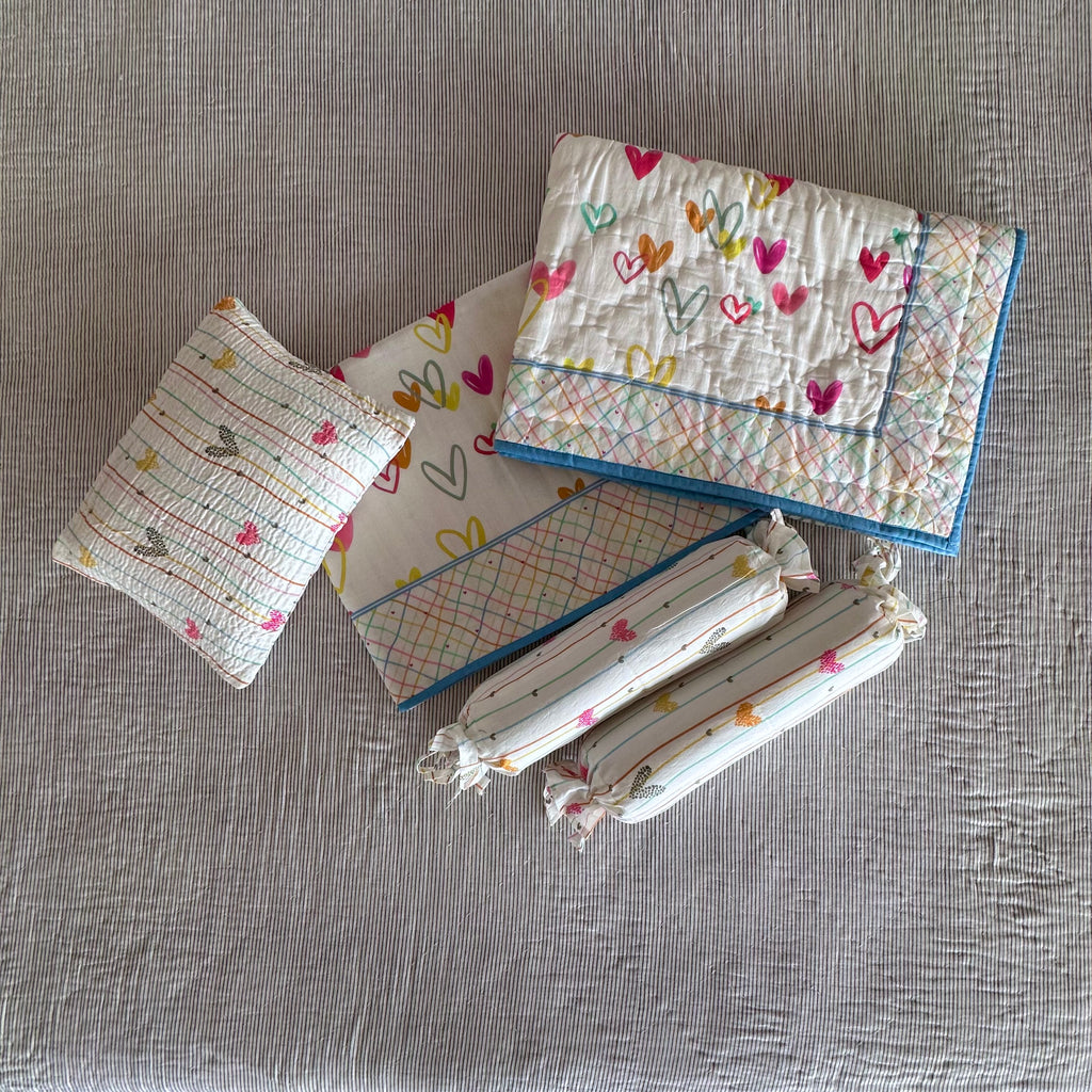 Lovebug Mini Cot Set