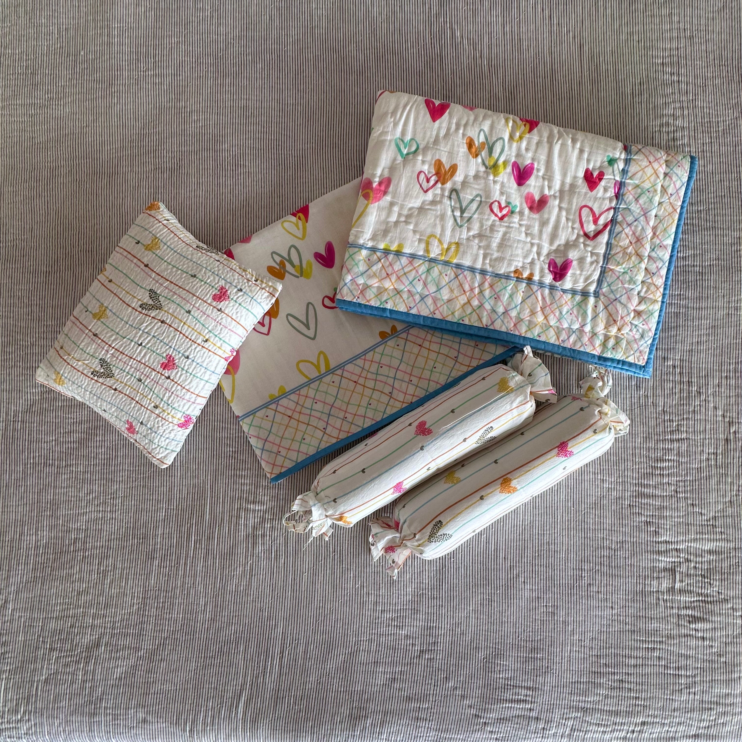 Lovebug Mini Cot Set