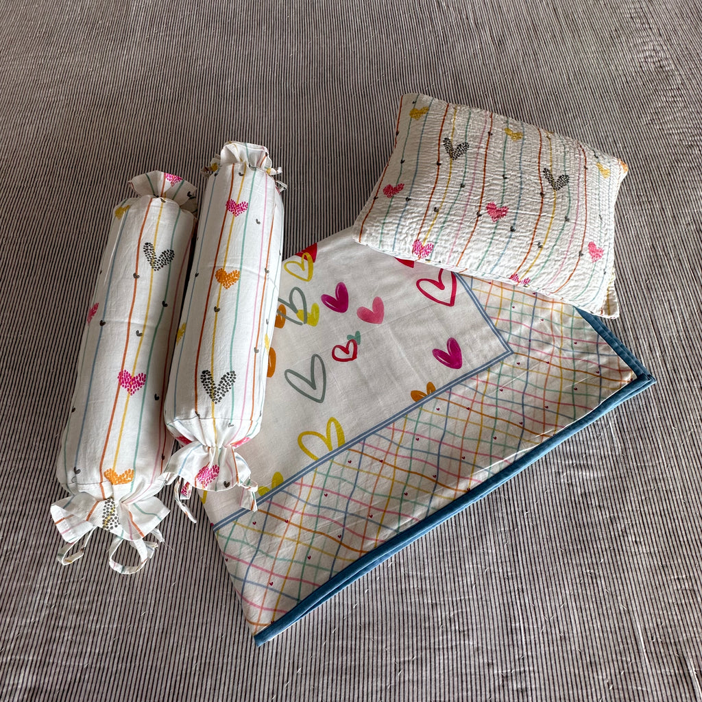 Lovebug Mini Cot Set