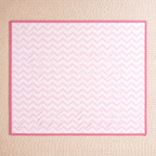 Pink Chevron Mulmul Dohar