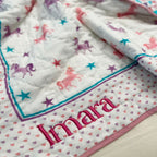 Playful Unicorn Quilt