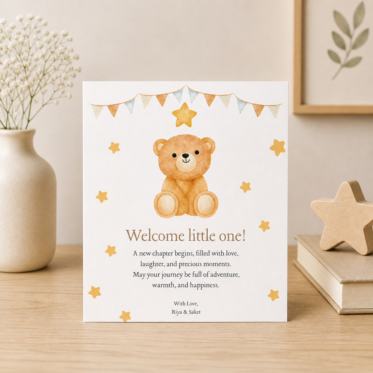 Orange Star Gift Box