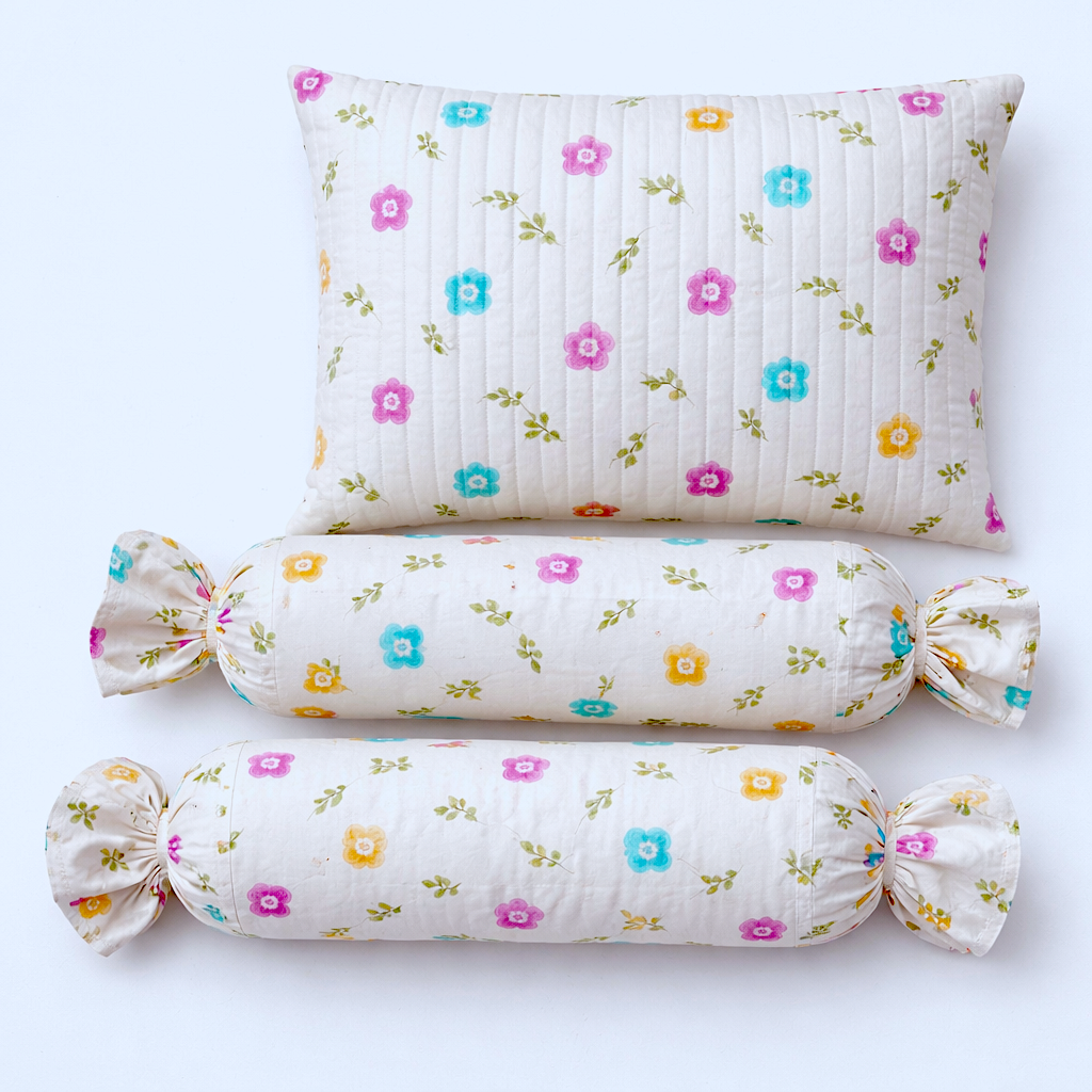 Dancing Dragonfly Pillow & Bolsters Set