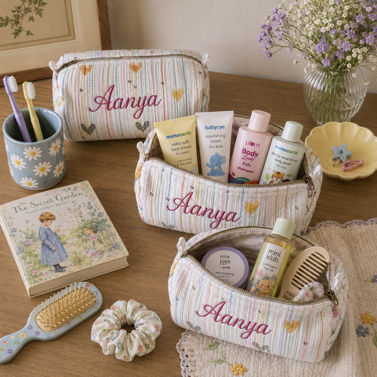 Lovebug Pouch (Set of Three)