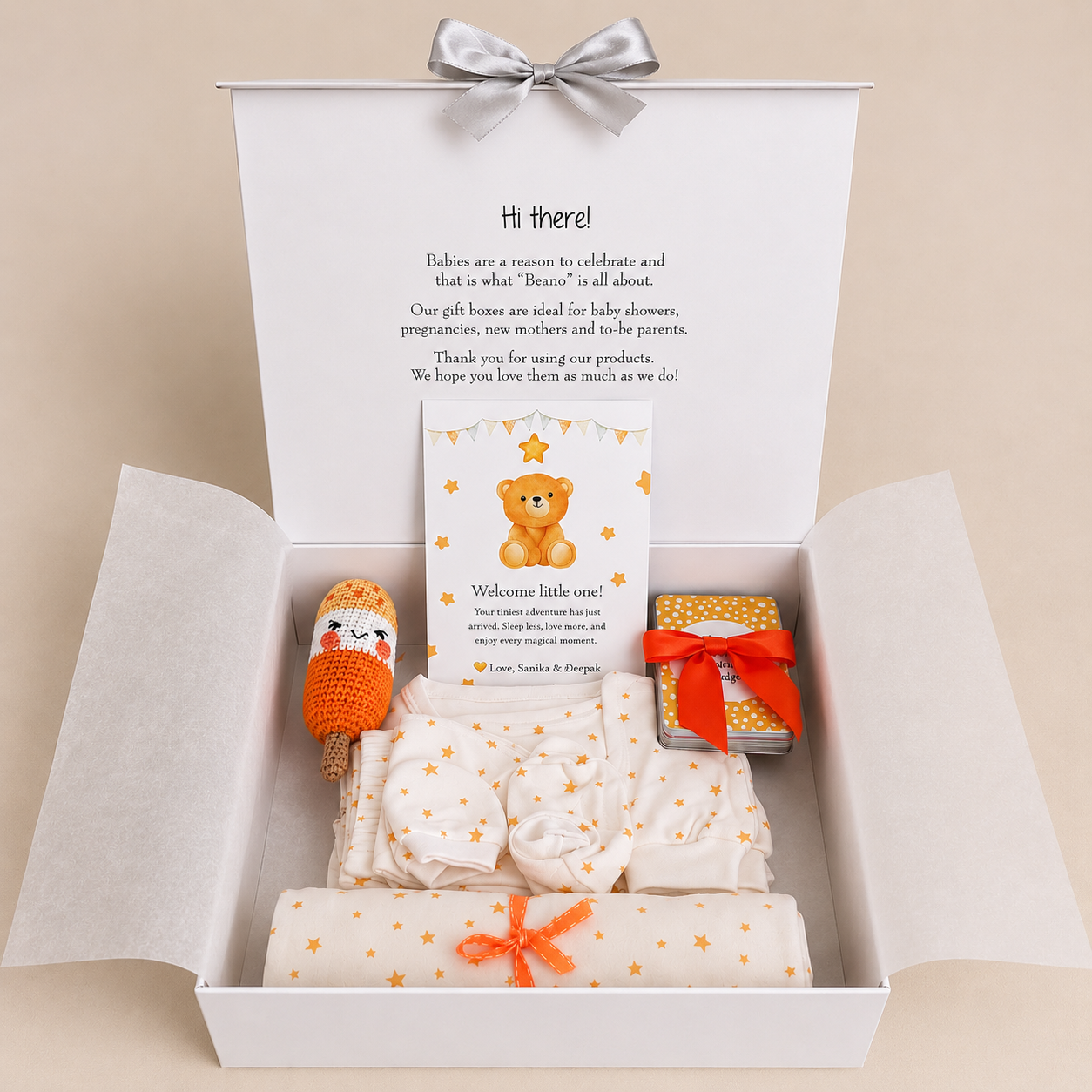 Orange Star Gift Box