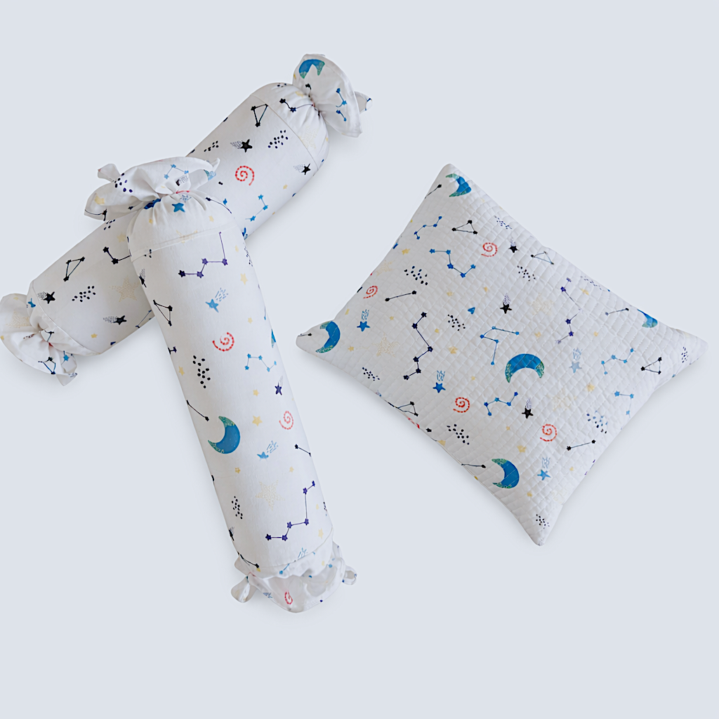 Planet Pops Pillow & Bolsters Set