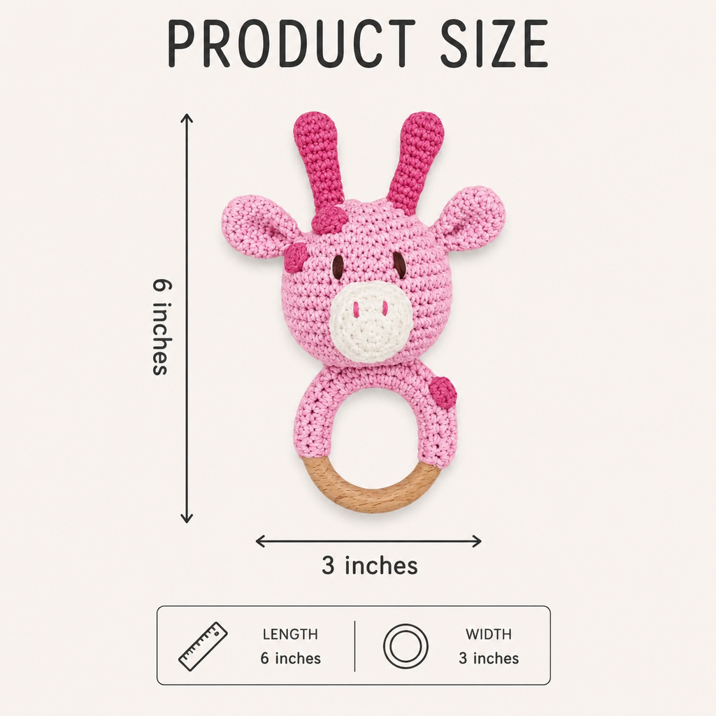 Twiga Giggles Rattle