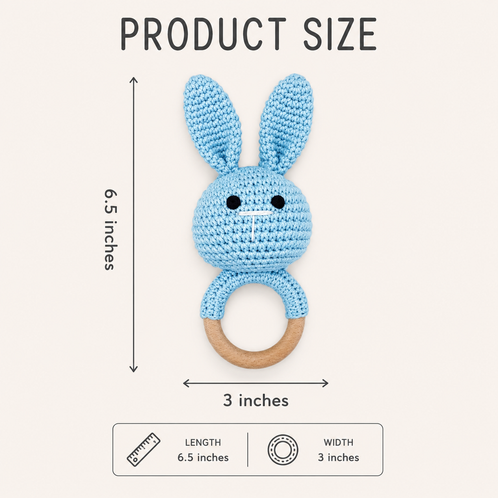 Breezy Bunny Rattle