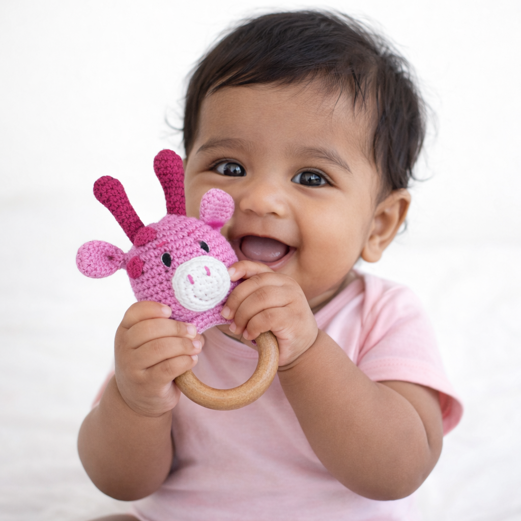Twiga Giggles Rattle